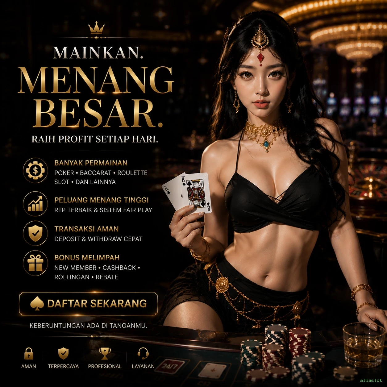 Ikon aplikasi albaslot resmi